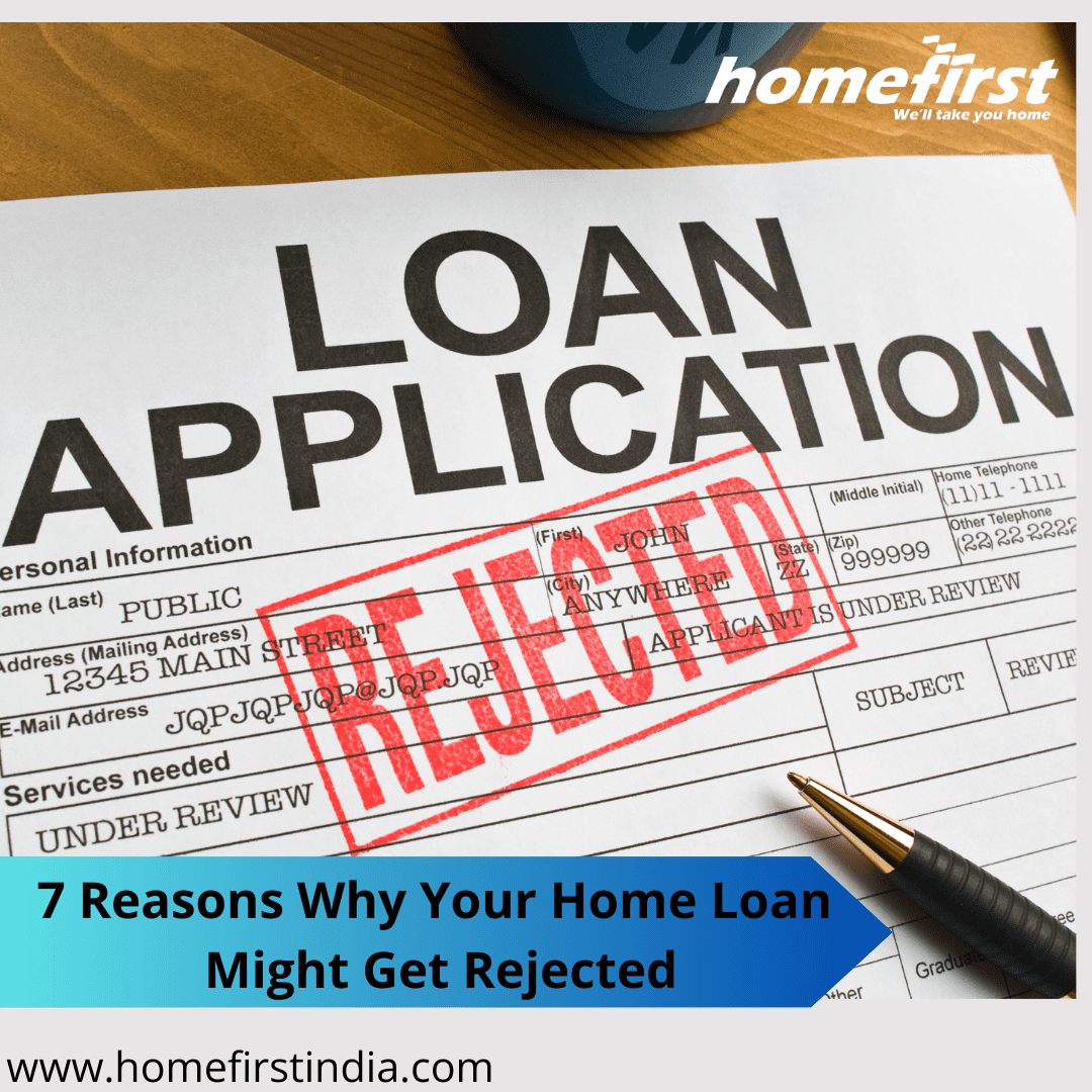 7 Reasonswhy your homeloan might get rejected